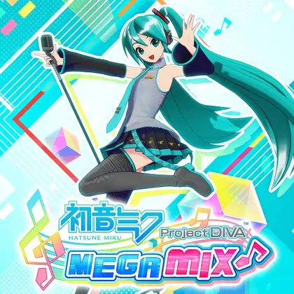 Hatsune Miku: Project DIVA Mega Mix Nintendo Switch okładka gry
