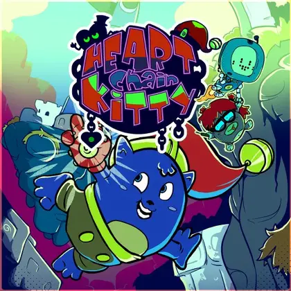 Heart Chain Kitty Nintendo Switch okładka gry