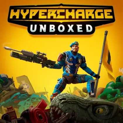HYPERCHARGE Unboxed Nintendo Switch okładka gry