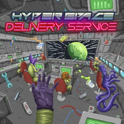 Hyperspace Delivery Service Nintendo Switch okładka gry