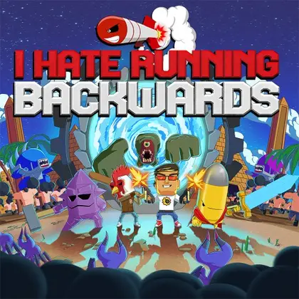 I Hate Running Backwards Nintendo Switch okładka gry