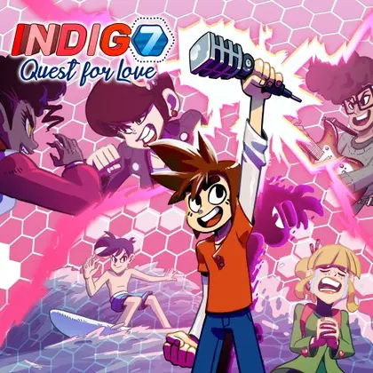 Indigo 7 Quest for love Nintendo Switch okładka gry