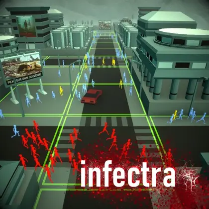Infectra Nintendo Switch okładka gry
