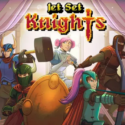 Jet Set Knights Nintendo Switch okładka gry
