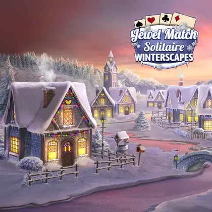 Jewel Match Solitaire: Winterscapes Nintendo Switch okładka gry