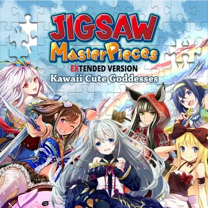 Jigsaw Masterpieces EX - Kawaii Cute Goddesses - Nintendo Switch okładka gry