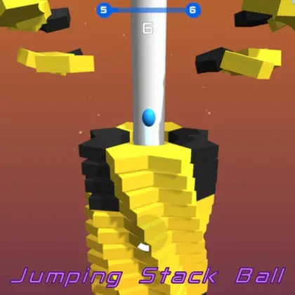 Jumping Stack Ball Nintendo Switch okładka gry
