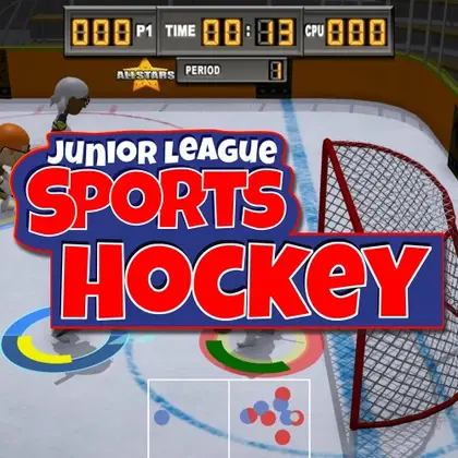 Junior League Sports - Ice Hockey Nintendo Switch okładka gry