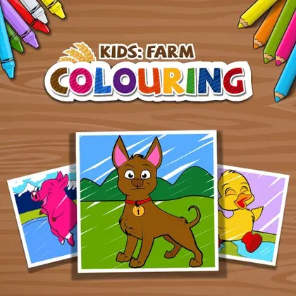 KIDS: FARM COLOURING Nintendo Switch okładka gry