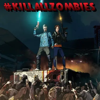 #KILLALLZOMBIES Nintendo Switch okładka gry