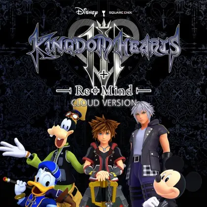 KINGDOM HEARTS III + Re Mind (DLC) Cloud Version Nintendo Switch okładka gry