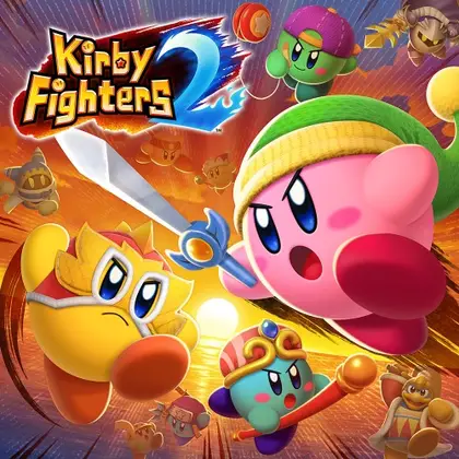 Kirby Fighters 2 Nintendo Switch okładka gry