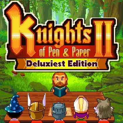 Knights of Pen & Paper 2 Deluxiest Edition Nintendo Switch okładka gry