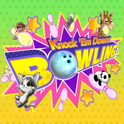 Knock 'Em Down! Bowling Nintendo Switch okładka gry