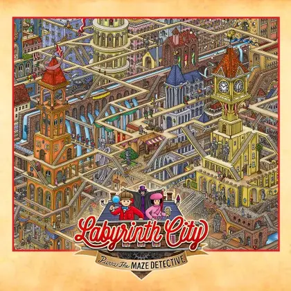 Labyrinth City: Pierre the Maze Detective Nintendo Switch okładka gry