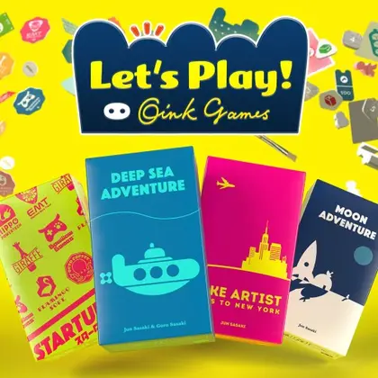 Let’s Play! Oink Games Nintendo Switch okładka gry