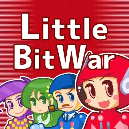 Little Bit War Nintendo Switch okładka gry