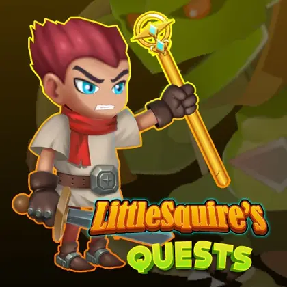 Little Squire's Quests Nintendo Switch okładka gry