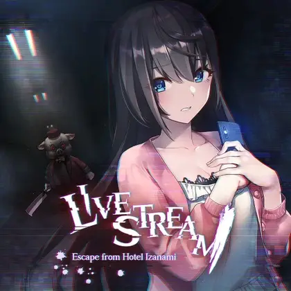 Livestream: Escape from Hotel Izanami Nintendo Switch okładka gry