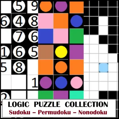 Logic Puzzle Collection: Sudoku - Permudoku - Nonodoku Nintendo Switch okładka gry