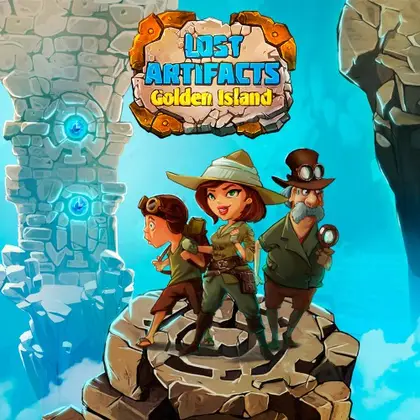 Lost Artifacts: Golden Island Nintendo Switch okładka gry