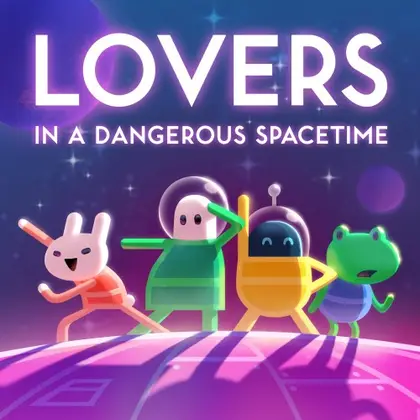Lovers in a Dangerous Spacetime Nintendo Switch okładka gry