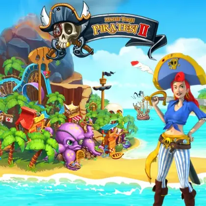 Match Three Pirates II Nintendo Switch okładka gry