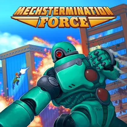 Mechstermination Force Nintendo Switch okładka gry