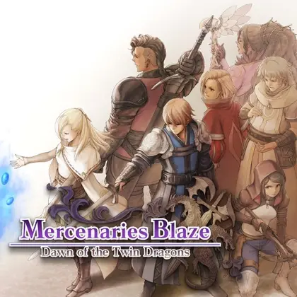 Mercenaries Blaze: Dawn of the Twin Dragons Nintendo Switch okładka gry