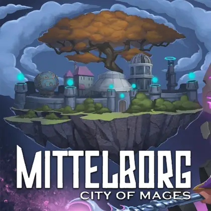 Mittelborg: City of Mages Nintendo Switch okładka gry