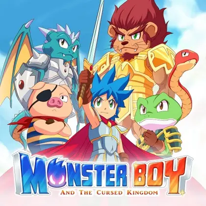 Monster Boy and the Cursed Kingdom Nintendo Switch okładka gry