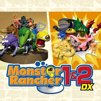 Monster Rancher 1 & 2 DX Nintendo Switch okładka gry
