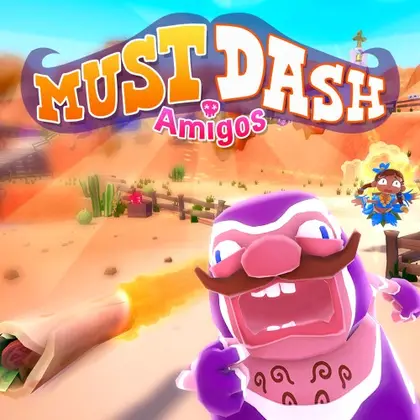 Must Dash Amigos Nintendo Switch okładka gry