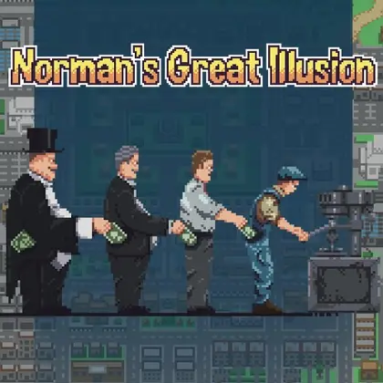 Norman's Great Illusion Nintendo Switch okładka gry
