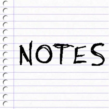 Notes Nintendo Switch okładka gry