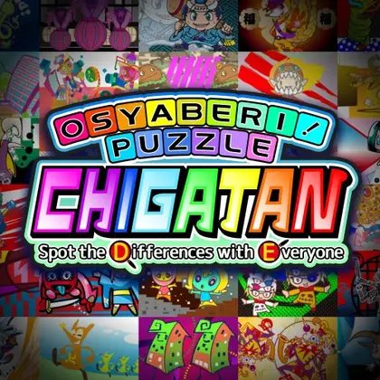 Osyaberi! Puzzle Chigatan ~Spot the Differences with Everyone~ Nintendo Switch okładka gry