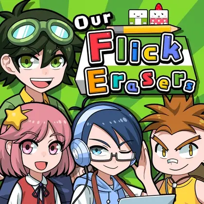 Our Flick Erasers Nintendo Switch okładka gry