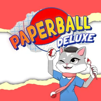 Paperball Deluxe Nintendo Switch okładka gry