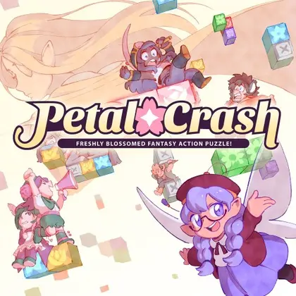 Petal Crash Nintendo Switch okładka gry