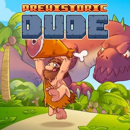Prehistoric Dude Nintendo Switch okładka gry