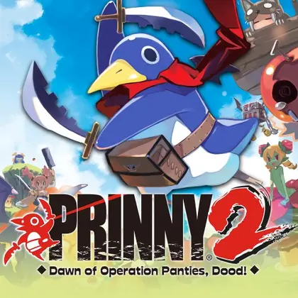 Prinny 2: Dawn of Operation Panties, Dood! Nintendo Switch okładka gry