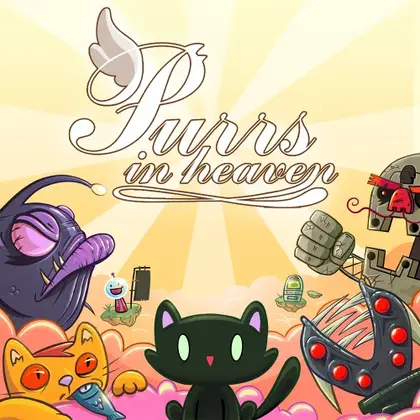 Purrs In Heaven Nintendo Switch okładka gry