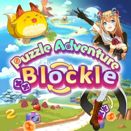 Puzzle Adventure Blockle Nintendo Switch okładka gry