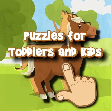 Puzzles for Toddlers & Kids: Animals, Cars and more Nintendo Switch okładka gry
