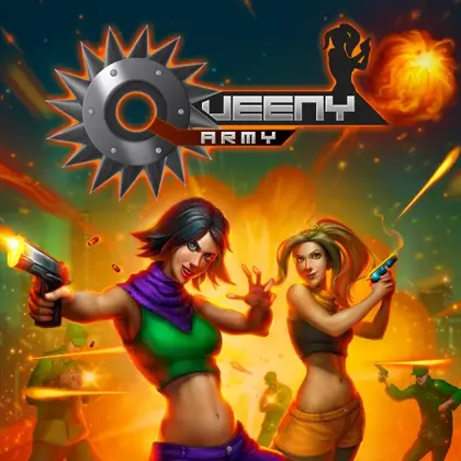 Queeny Army Nintendo Switch okładka gry