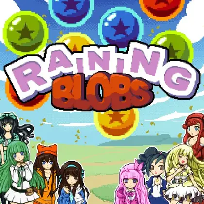 Raining Blobs Nintendo Switch okładka gry