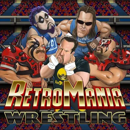 RetroMania Wrestling Nintendo Switch okładka gry