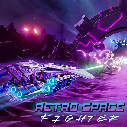 Retro Space Fighter Nintendo Switch okładka gry