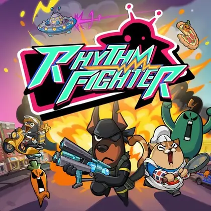 Rhythm Fighter Nintendo Switch okładka gry