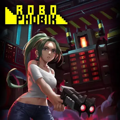 RoboPhobik Nintendo Switch okładka gry
